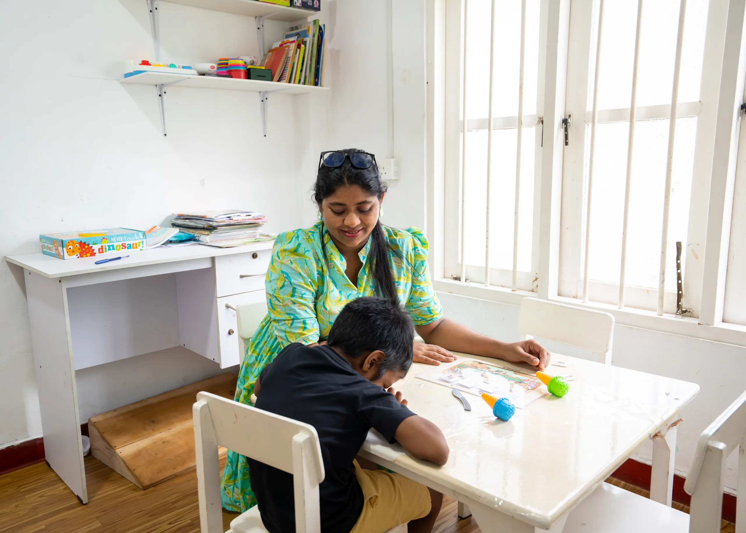 Play-based learning with a Hapana therapist