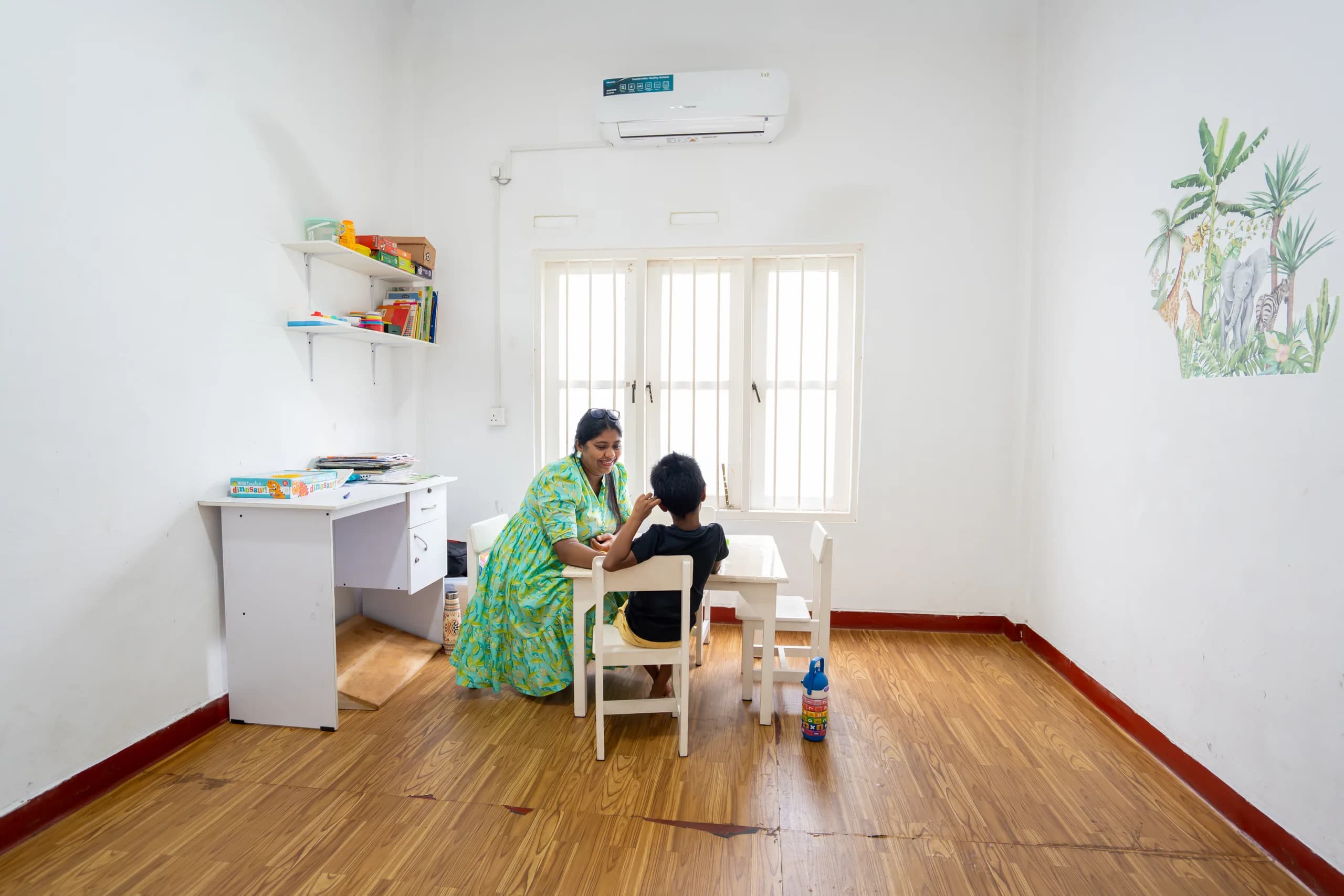 Speech therapy room at Hapana